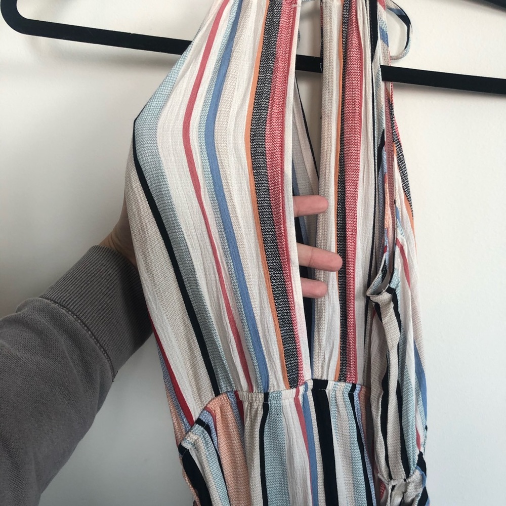 Full length stripe jumper